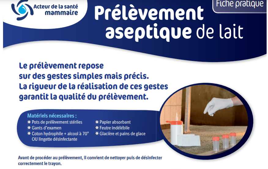 Découvrez comment faire un bon prélèvement.